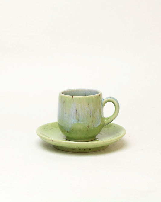 Filiżanka do espresso – wiosenna zieleń