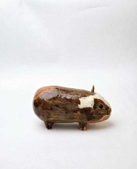 Figurka ceramiczna – świnka morska