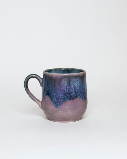 Kubek fiolet-zieleń