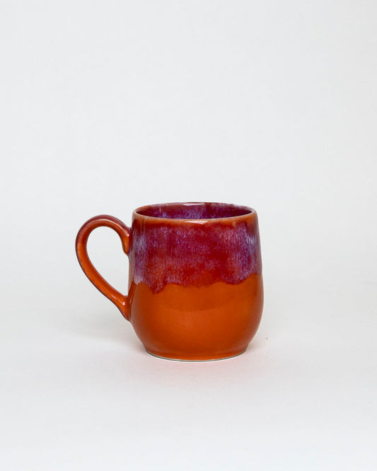 Kubek pomarańcz-czerwień