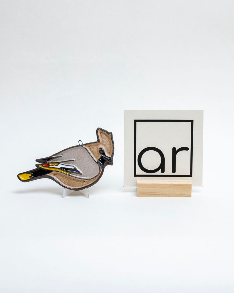 Jemiołuszka ceramiczna – dekoracja ścienna