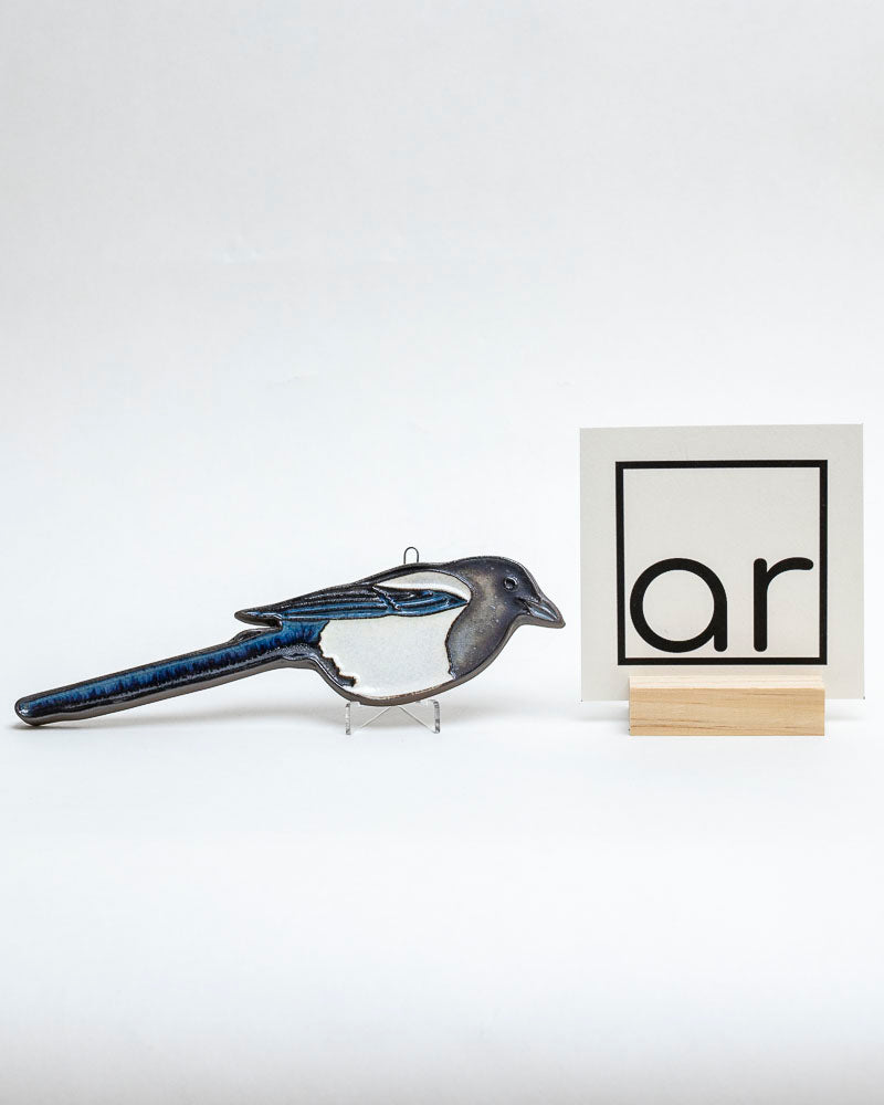 Sroka ceramiczna – dekoracja ścienna