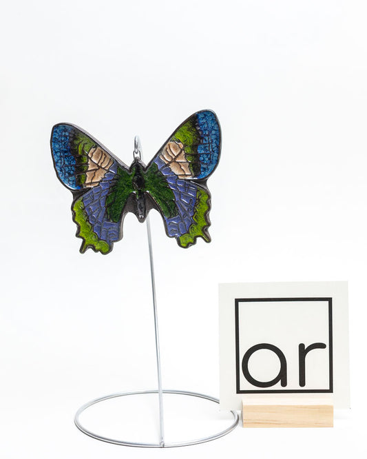 Motyl ceramiczny – dekoracja ścienna