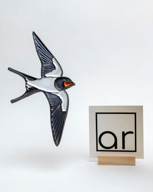 Jaskółka ceramiczna – dekoracja ścienna