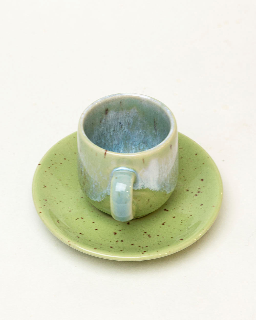 Filiżanka do espresso – wiosenna zieleń