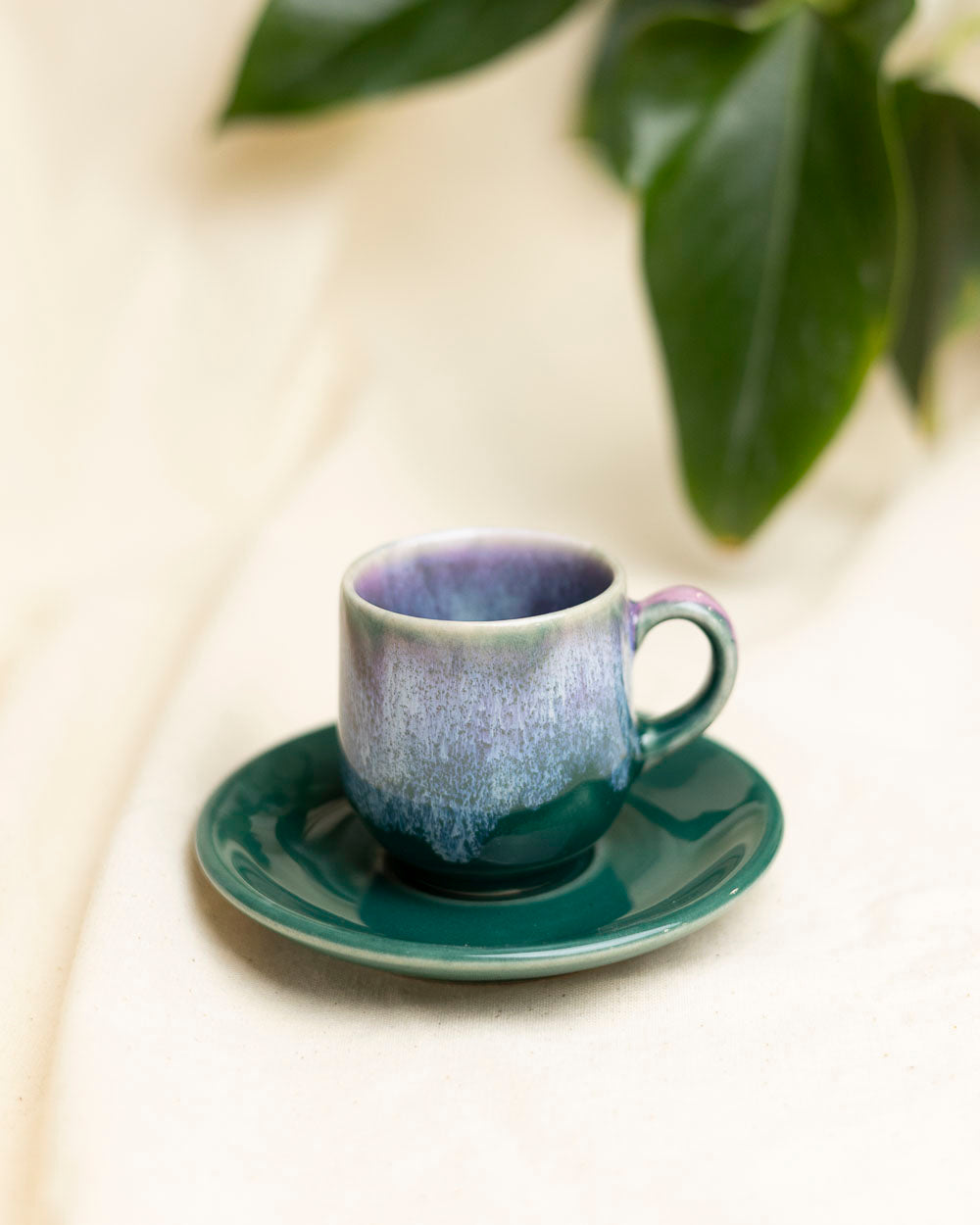 Filiżanka do espresso – leśna zieleń