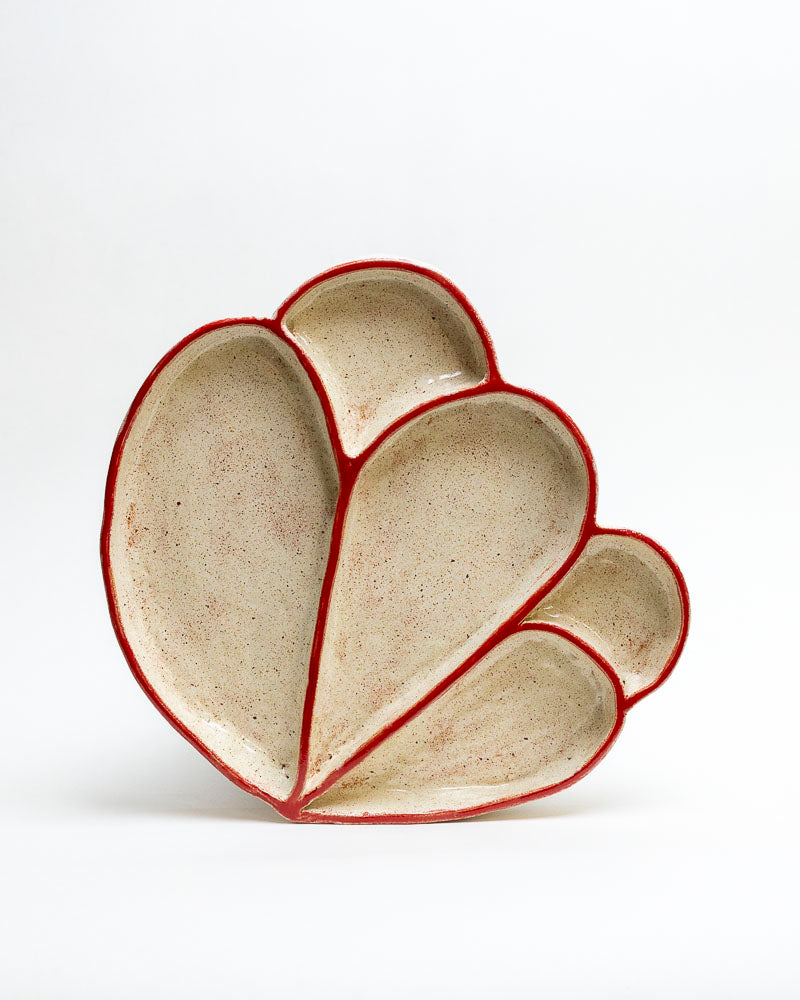 Patera na przekąski – serce na stół