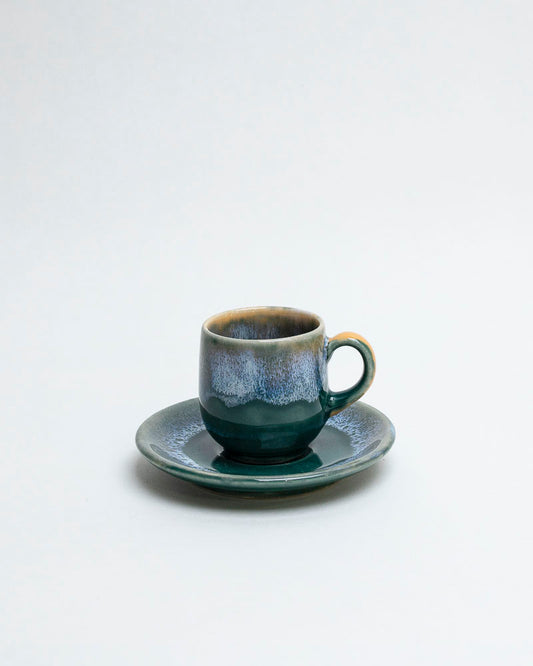 Filiżanka do espresso – leśne szkło