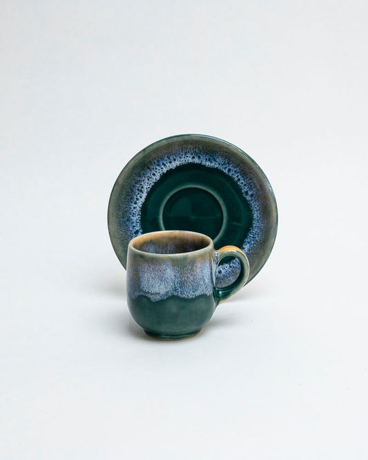 Filiżanka do espresso – leśne szkło