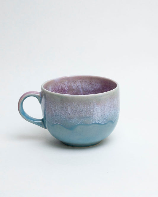 Kubek 500 ml – lawendowe niebo nad jeziorem