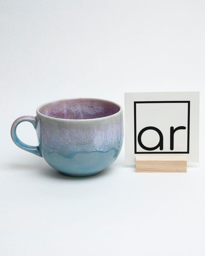 Kubek 500 ml – lawendowe niebo nad jeziorem