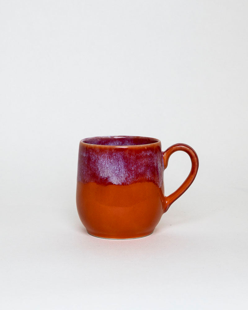 Kubek pomarańcz-czerwień