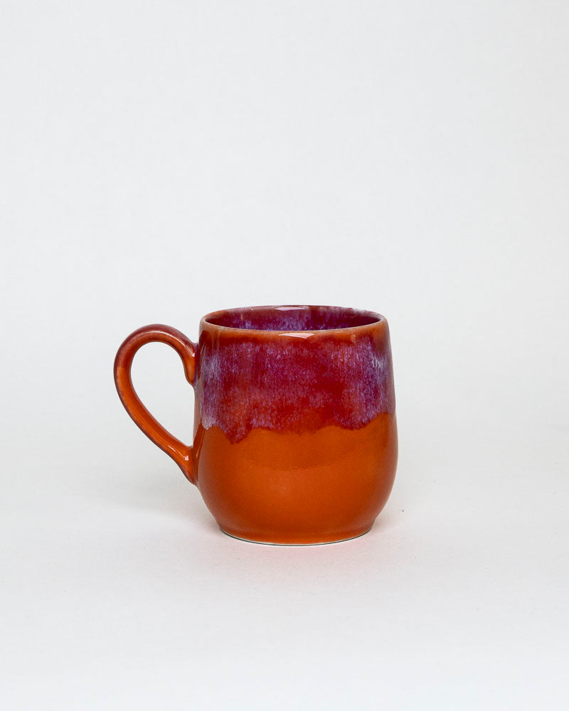 Kubek pomarańcz-czerwień