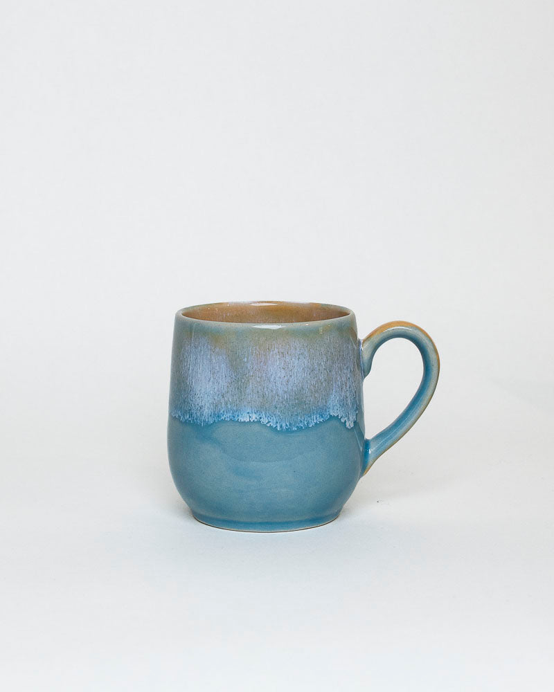 Kubek błękitny-żółty