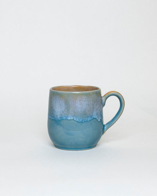 Kubek błękitny-żółty