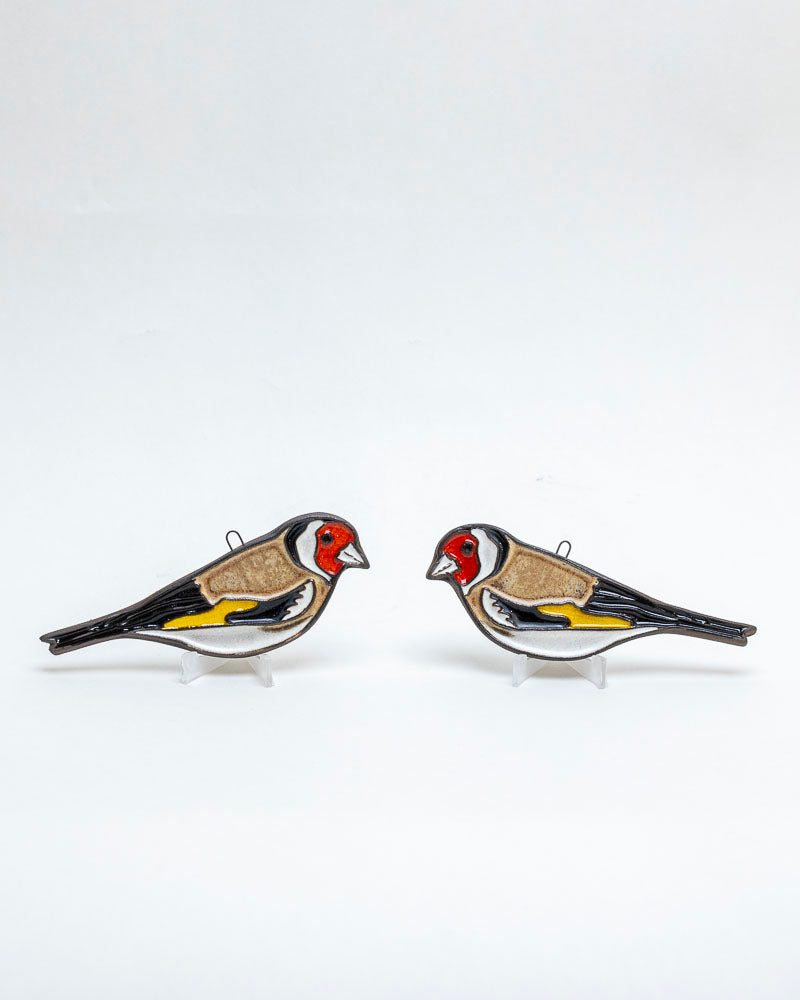 Szczygieł ceramiczny – dekoracja ścienna