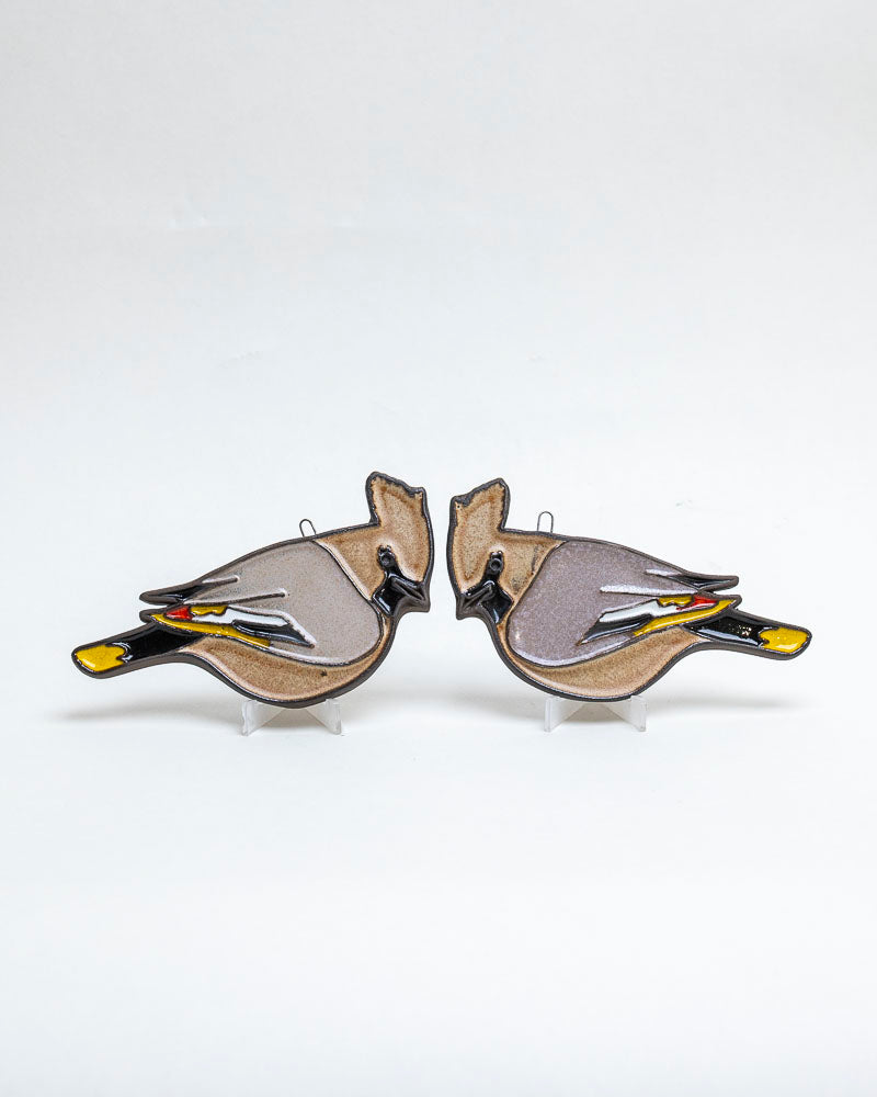 Jemiołuszka ceramiczna – dekoracja ścienna