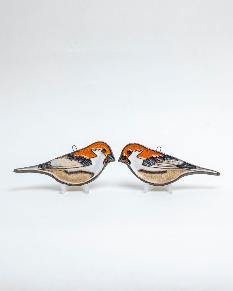 Wróbel ceramiczny – dekoracja ścienna