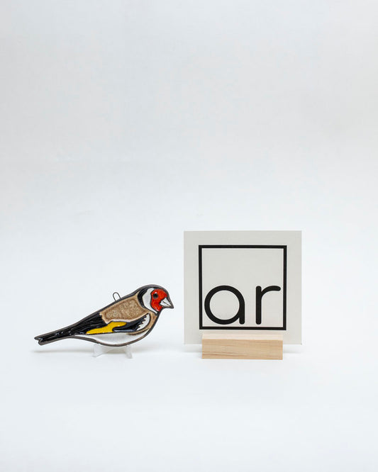 Szczygieł ceramiczny – dekoracja ścienna